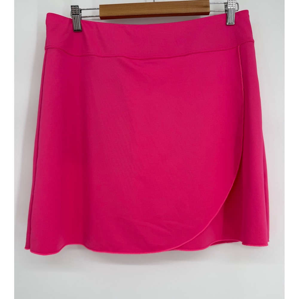 ixspa Womens Pink Athletic Skort Sz XL Built-in Shorts Tennis Pickleball Wrap